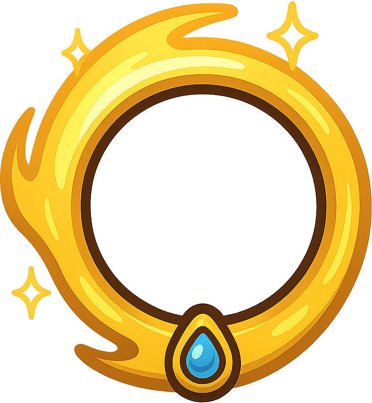 Decorative frame icon representing exclusive early supporter cosmetic reward